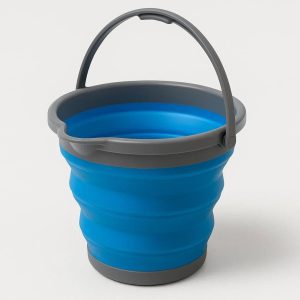 Compact Silicone Collapsible Bucket for Backpacking