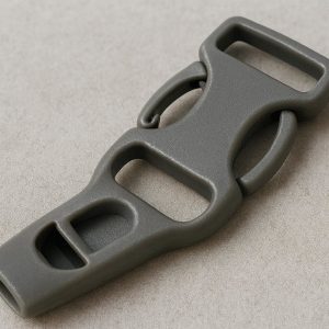 Plastic Snap Hook with Whistle for Outdoor Safety