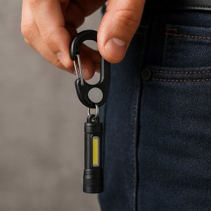 Magnetic Carabiner Clip for Hands Free Tool Access
