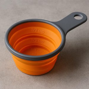 Lightweight Foldable Measuring Cup for Backpacking